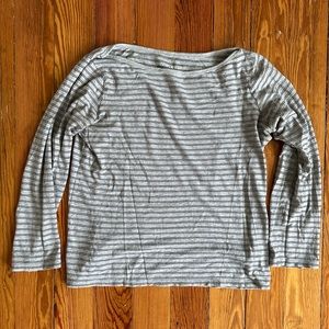 Everlane Striped Boatneck Tee